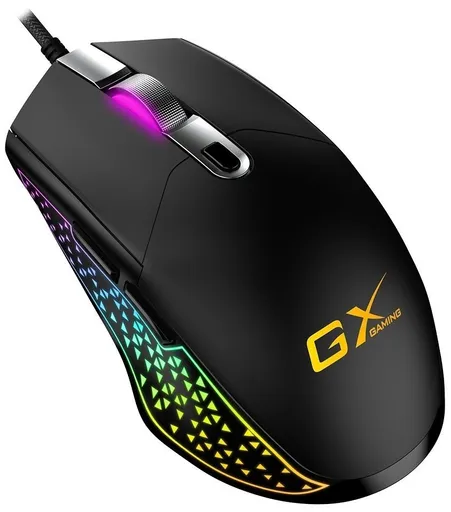 GENIUS myš GX GAMING Scorpion M705, drôtová, RGB podsvietenie, 800-7200 dpi, USB, 6tlačítok, čierna