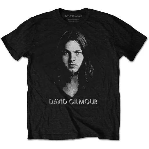 David Gilmour tričko Half-tone Face Čierna M