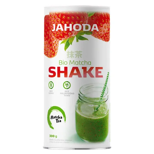 MATCHA TEA Shake jahoda BIO 300 g