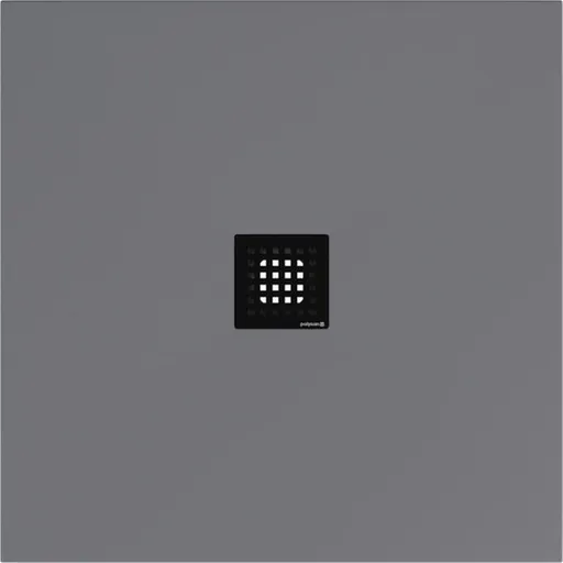 Polysan Flexia sprchová vanička štvorcová 90x90 cm liaty mramor šedá 71546.31