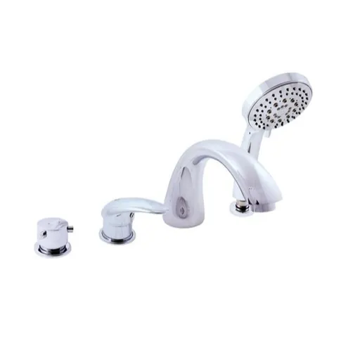 Vaňová batéria RAV Slezák so sprchovacím setom chróm D469.5P