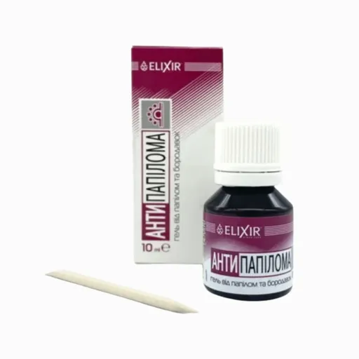 Kozmetický gél na papilómy a bradavice - 10 ml - Elixir