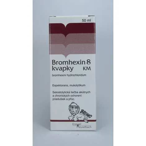 Bromhexin 8  kvapky KM 50 ml