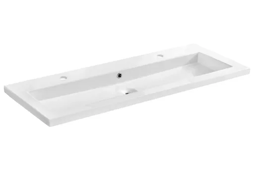 ArtCom Keramické umývadlo SPIRIT UM-8070-120 | biely lesk 120 cm