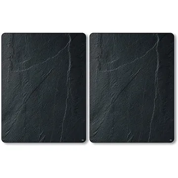 Kesper 2 ks, sklenená doska, motív Kameň (36623)