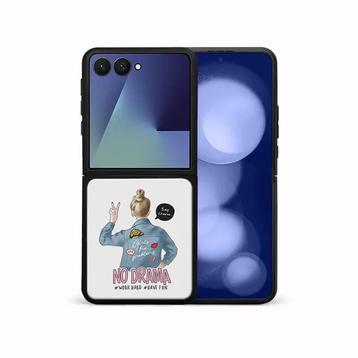 MY ART Ochranný kryt pre Samsung Galaxy Z Flip7 5G NO DRAMA (138)