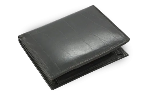 Čierna pánska kožená peňaženka a dokladovka 514-2206-60