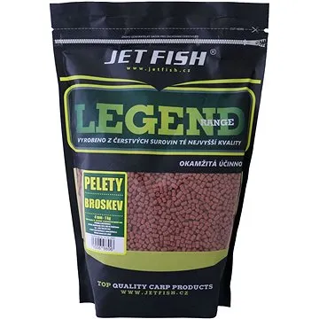 Jet Fish Pelety Legend Broskyňa 4 mm 1 kg (10069806)