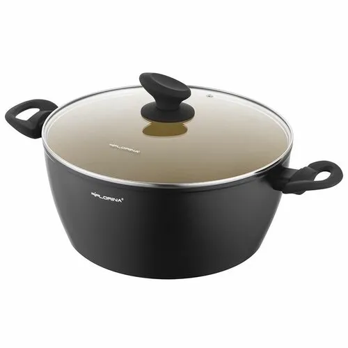 Florina Hliníkový hrniec s pokrievkou AmVegan by Mateusz Gessler, 26 cm, 4,8 l, pr. 26 cm