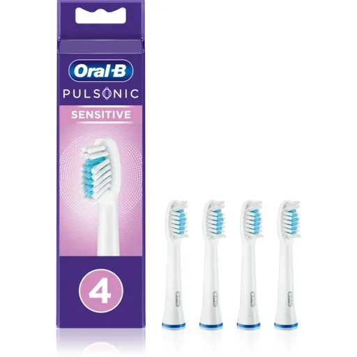 Oral-B Pulsonic Sensitive náhradné hlavice na zubnú kefku 4 ks