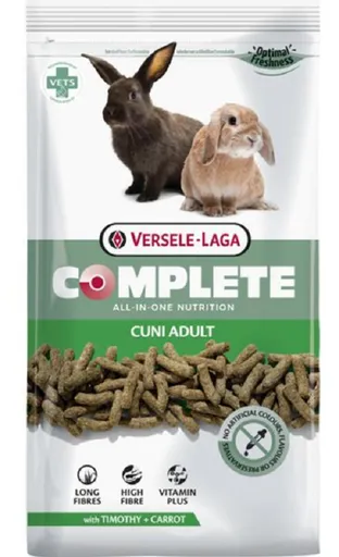 Versele Laga Complete Cuni Adult krmivo pre trpasličích a doma chovaných králikov 3kg