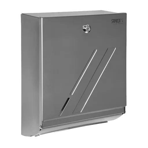 Zásobník papierových uterákov Sanela nehrdzavejúca oceľ SLZN20