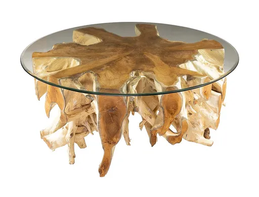 DEOKORK Teakový stolík BERT XIV