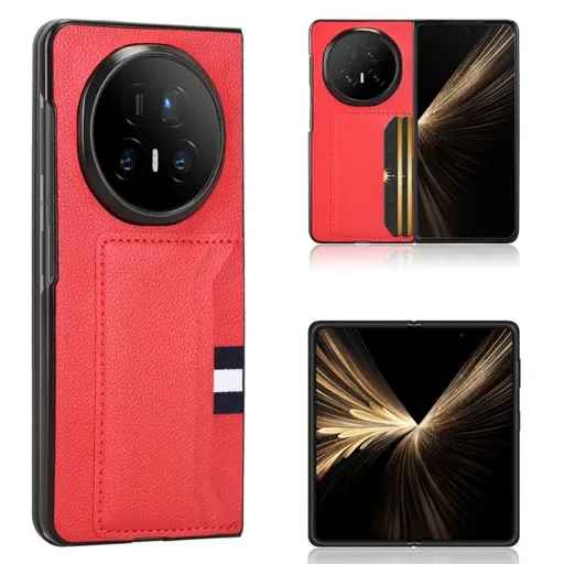 LITCHI Ochranný kryt  Honor Magic V5 červený