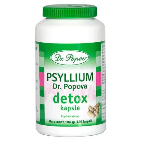 DR. POPOV PSYLLIUM DETOX cps 120