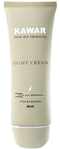 KAWAR Nočný krém s minerálmi z Mŕtveho mora 60ml