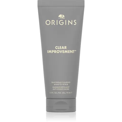 Origins Clear Improvement® Blackhead Clearing Mask-To-Scrub maska na čistenie pórov proti čiernym bodkám 75 ml