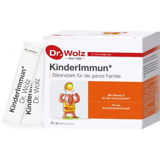 Dr. Wolz KINDERIMMUN vrecúška s práškom po 2 g 30 ks ADC