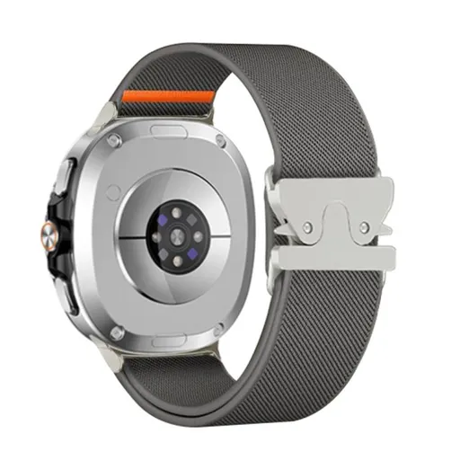 NEXUS Nylonový remienok pre Samsung Galaxy Watch8 / Watch8 Classic šedý