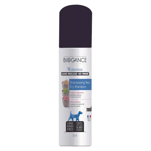 BIOGANCE Waterless dog suchý šampón pre psov 150 ml