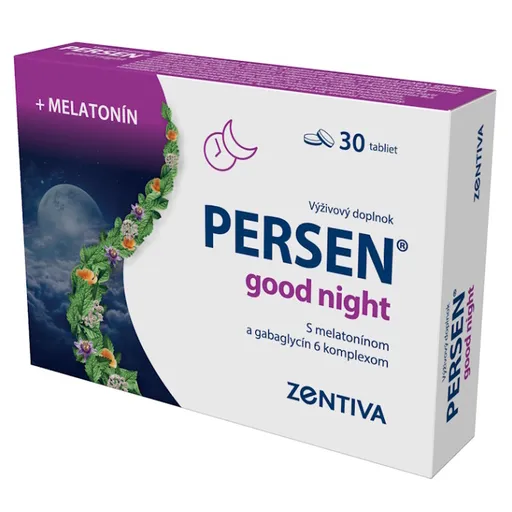 PERSEN Good night s melatonínom 30 tabliet