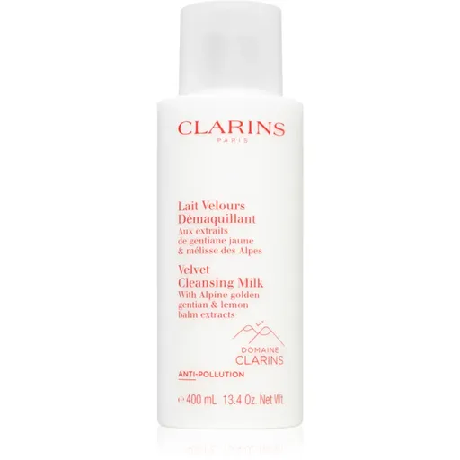 Clarins Velvet Cleansing Milk jemné čistiace mlieko 400 ml