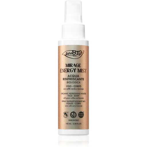 puroBIO Cosmetics Mirage Energy Mist osviežujúci telový sprej pre ženy 100 ml