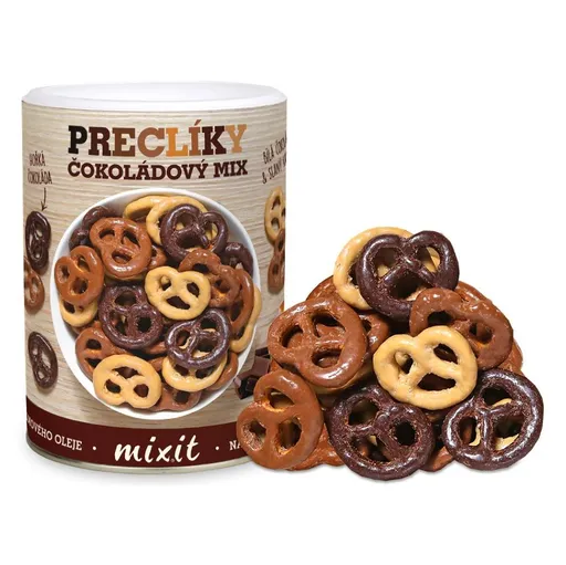 MIXIT Mix praclíkov v čokoláde 250 g
