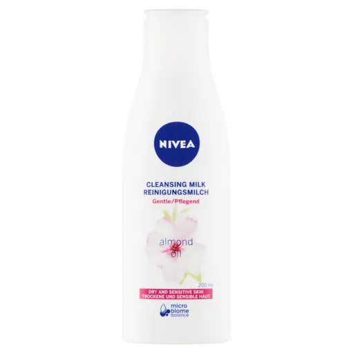NIVEA Jemné čistiace pleťové mlieko pre suchú až citlivú pleť 200 ml