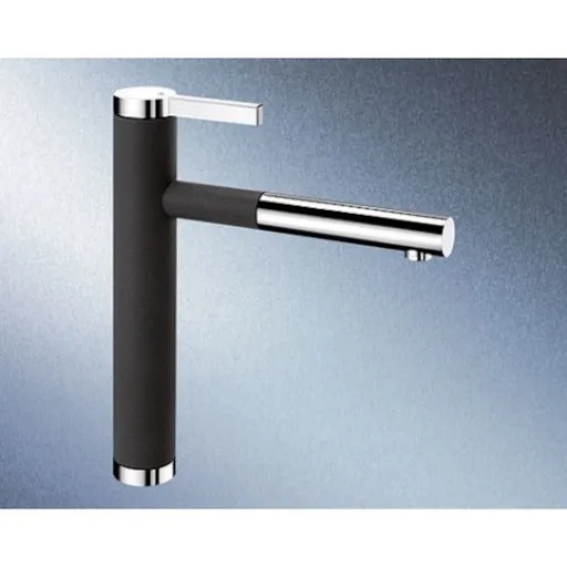 Blanco Linee-S drezová batéria s vyťahovacou sprškou antracit/chrom 518438