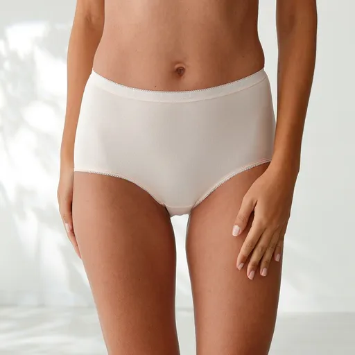 Súprava 3 super maxi nohavičiek z  pružnej bavlny