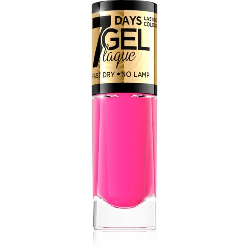 Eveline Cosmetics 7 Days Gel Laque Nail Enamel gélový lak na nechty bez použitia UV/LED lampy odtieň 48 8 ml