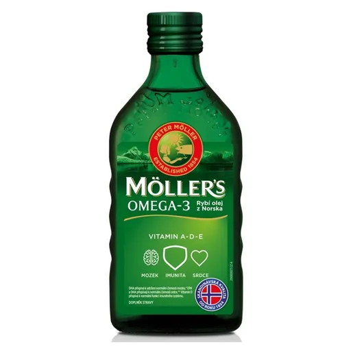 MÖLLER´S Omega 3 Natur olej 250 ml