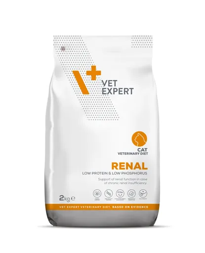 VetExpert VD cat Renal suché krmivo pre mačky na podporu správnej funkcie obličiek 2kg