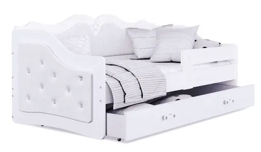 ArtAJ Detská posteľ LEIA K | 80 x 160 cm Farba: Biela