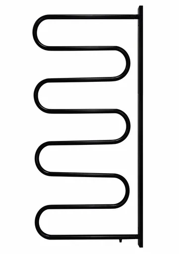 OLSEN SPA - Elektrický sušiak otočný - Farba - Čierna, Materiál - Komaxit, Rozmer radiátora - ES 3/V - 35 x 1165 x 435 mm, Výkon - 83 W OLBES3VOCER