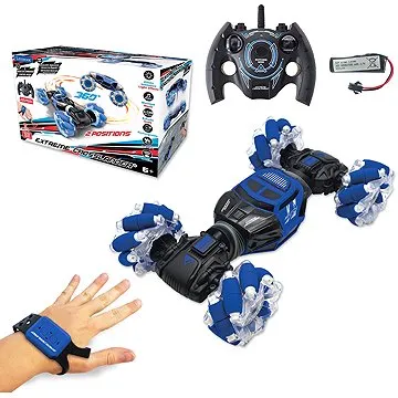 Lexibook Extreme Crosslander Programovateľné auto so svetlami, zvukmi a ovládaním na zápästí (3380743086613)