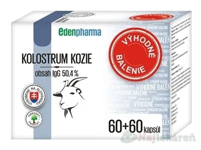 Edenpharma kolostrum kozie 120 kapsúl