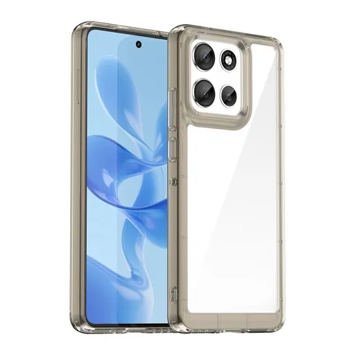 CRYSTAL Ochranný kryt pre Motorola Moto G86 5G šedý
