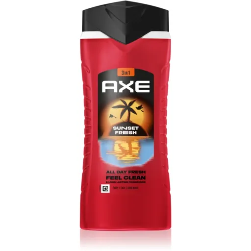 Axe Sunset Fresh sprchový gél na tvár, telo a vlasy 400 ml