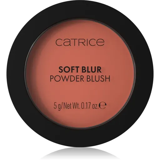 Catrice Soft Blur Powder Brush púdrová lícenka s matným efektom odtieň 030 Cinnamon Sugar 5 g
