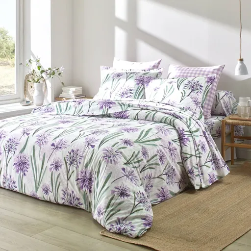 Posteľná bavlnená bielizeň Agapanthe zn. Colombine® s potlačou kvetín