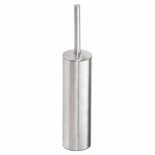 SAPHO XS300 X-Steel WC kefa čierna nástenná / na postavenie, brúsená nehrdz. oceľ