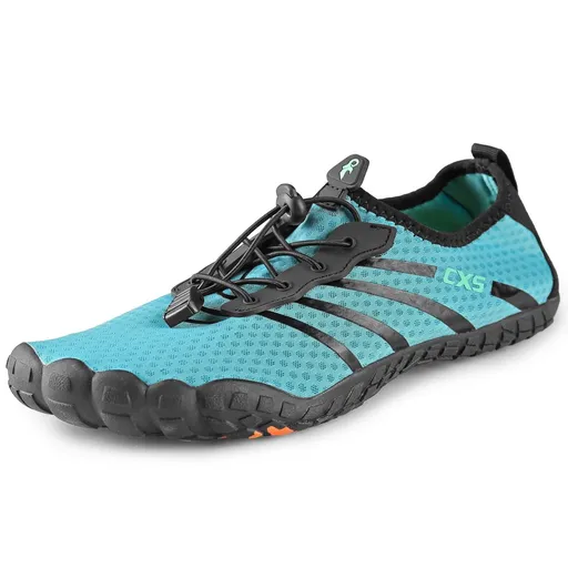 Canis (CXS) Barefoot topánky CXS SEAMAN - Tyrkysová / čierna | 39