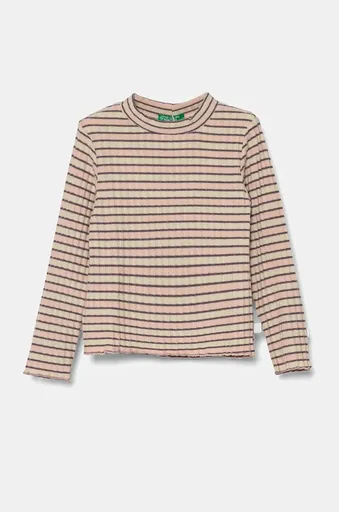 Detské tričko s dlhým rukávom United Colors of Benetton