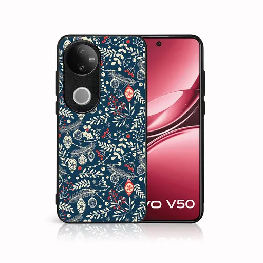 MY ART Kryt s vianočným dizajnom Vivo V50 5G MISTLETOE (070)
