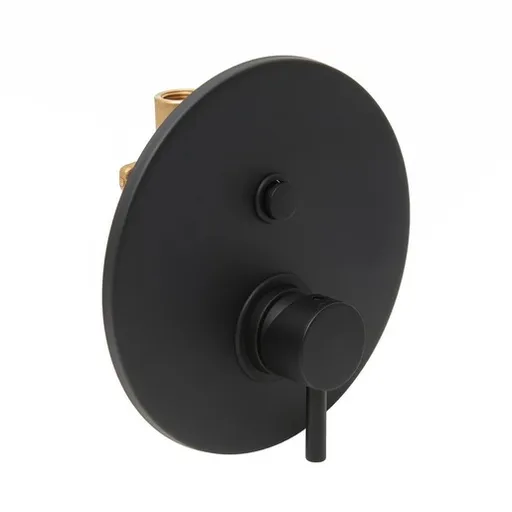 Paffoni Light sprchová batéria s prepínačom čierny mat LIG015NO