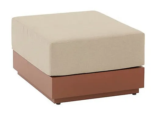 Hliníkový taburet MADRID (mahagón)