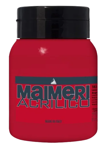 MAIMERI ACRILICO - Akrylové farby 183 - magenta lake, 0,5 L