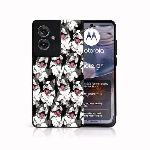 MY ART Ochranný kryt pre Motorola Moto G55 5G DOG (179)